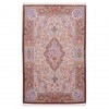 Tappeto persiano Qom annodato a mano codice 174553 - 136 × 207