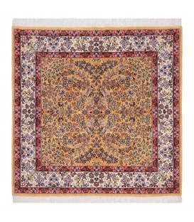 イランの手作りカーペット マシュハド 番号 174556 - 153 × 150