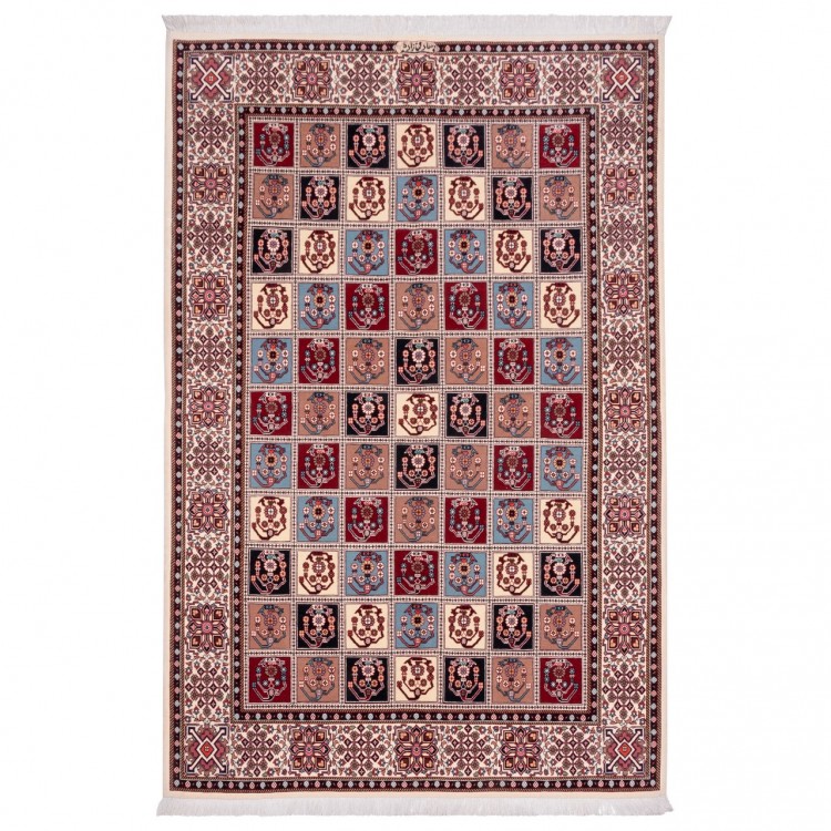 イランの手作りカーペット イラム 番号 174562 - 140 × 213