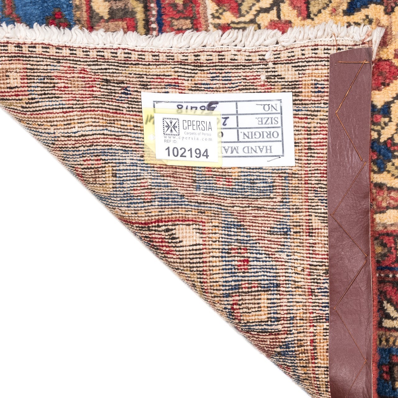فرش دستبافت قدیمی سه متری سیرجان کد 102194