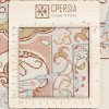 Персидский ковер ручной работы Тебриз Код 174592 - 103 × 157