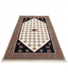 イランの手作りカーペット カシュカイ 番号 174595 - 153 × 240