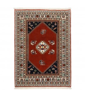 イランの手作りカーペット カシュカイ 番号 174610 - 121 × 166