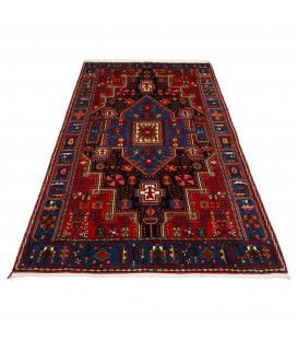 イランの手作りカーペット ナハヴァンド 番号 174619 - 139 × 227