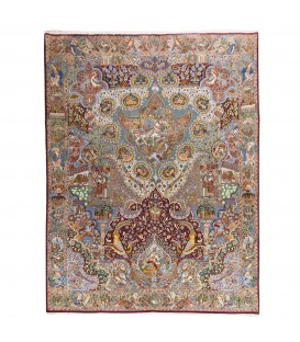 イランの手作りカーペット カシュマール 番号 174523 - 299 × 383