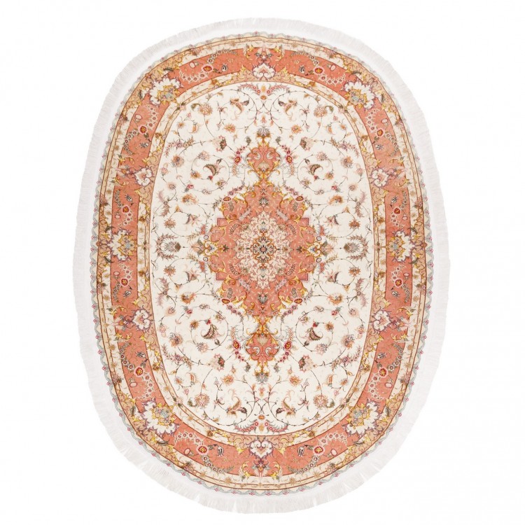 イランの手作りカーペット タブリーズ 番号 174642 - 197 × 295