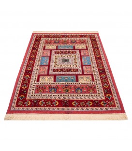 イランの手作りカーペット シルジャン 番号 174687 - 125 × 152