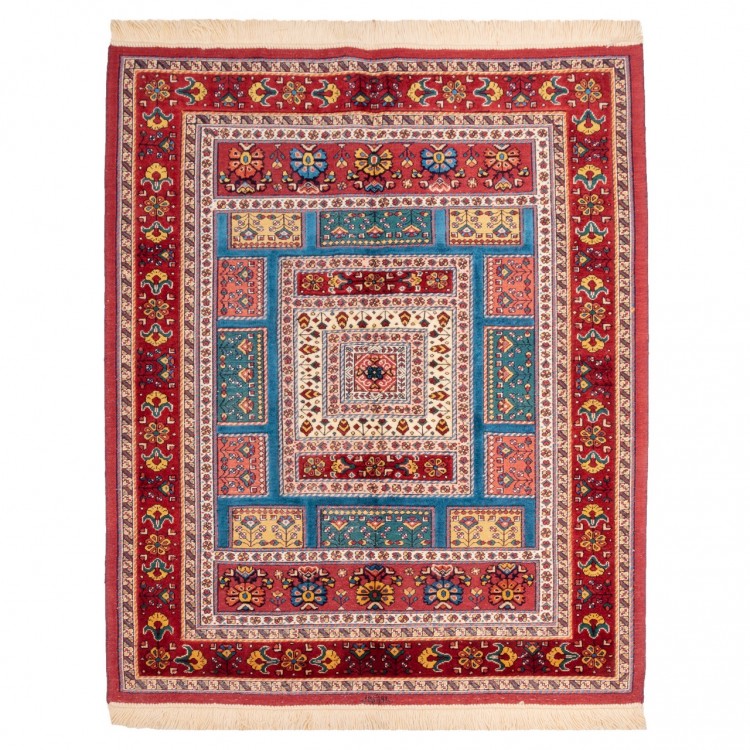 Персидский ковер ручной работы Sirjan Код 174690 - 126 × 155