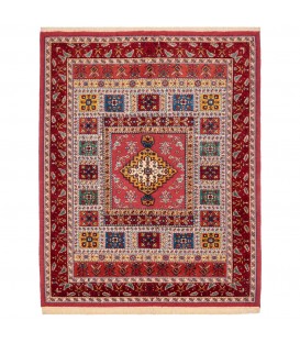 イランの手作りカーペット シルジャン 番号 174692 - 126 × 155