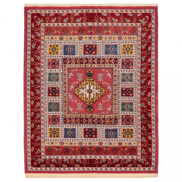 Персидский ковер ручной работы Sirjan Код 174692 - 126 × 155