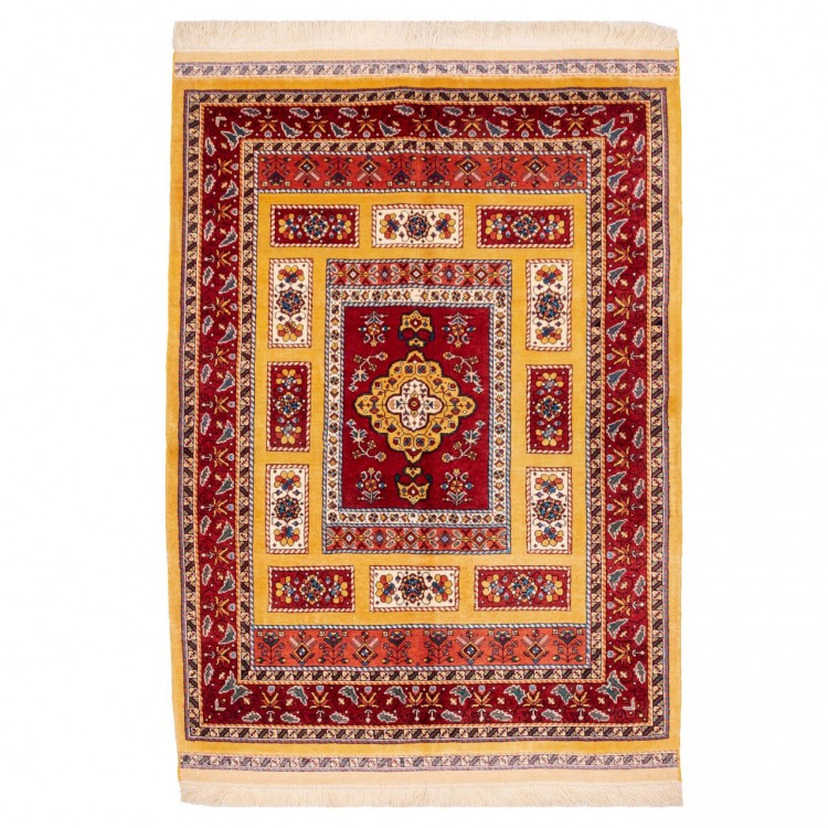 イランの手作りカーペット シルジャン 番号 174695 - 123 × 176