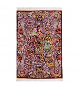 Персидский ковер ручной работы Кома Код 174673 - 78 × 117