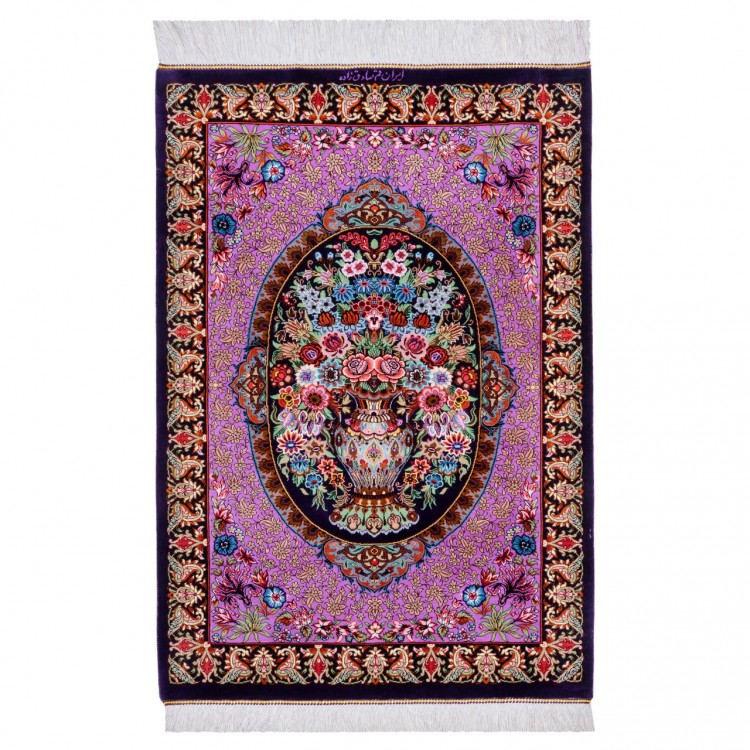 Персидский ковер ручной работы Кома Код 174678 - 61 × 98