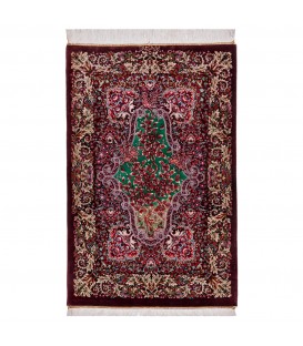 Персидский ковер ручной работы Кома Код 174680 - 59 × 90