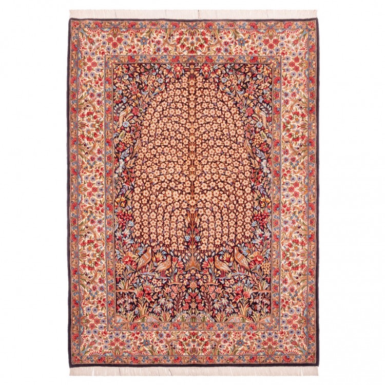 Персидский ковер ручной работы Керман Код 174706 - 153 × 208