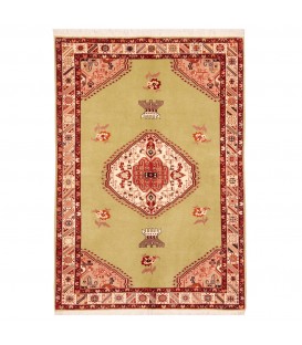 Персидский ковер ручной работы Qashqai Код 174708 - 102 × 148