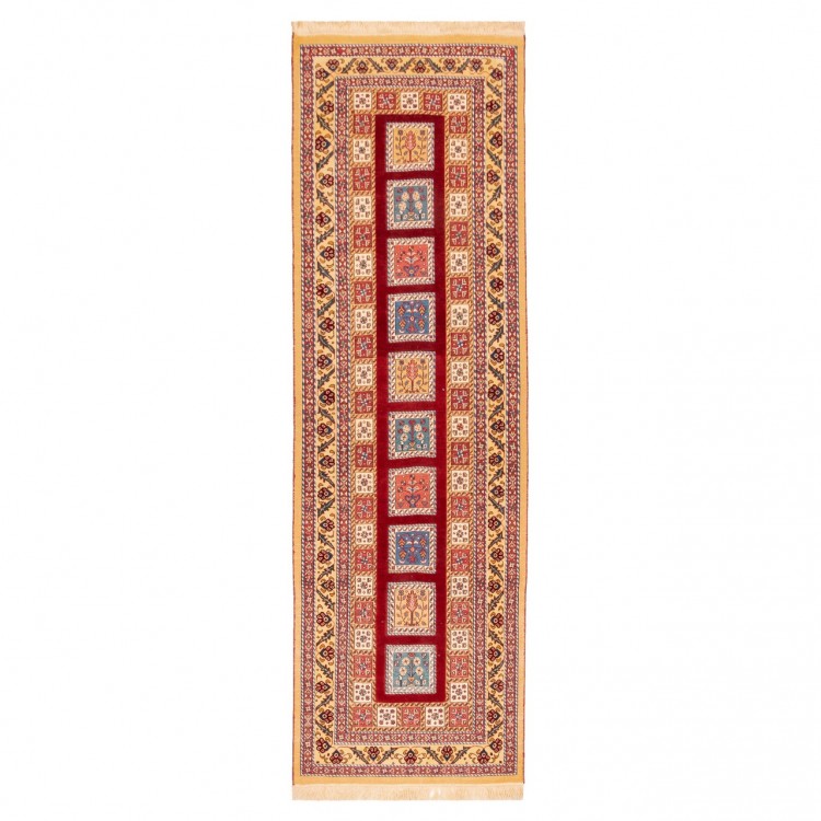 Tappeto persiano Sirjan annodato a mano codice 174710 - 88 × 282