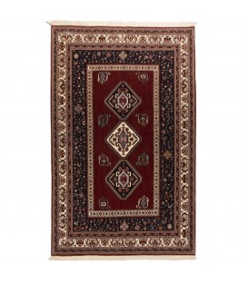 イランの手作りカーペット カシュカイ 番号 174647 - 144 × 228
