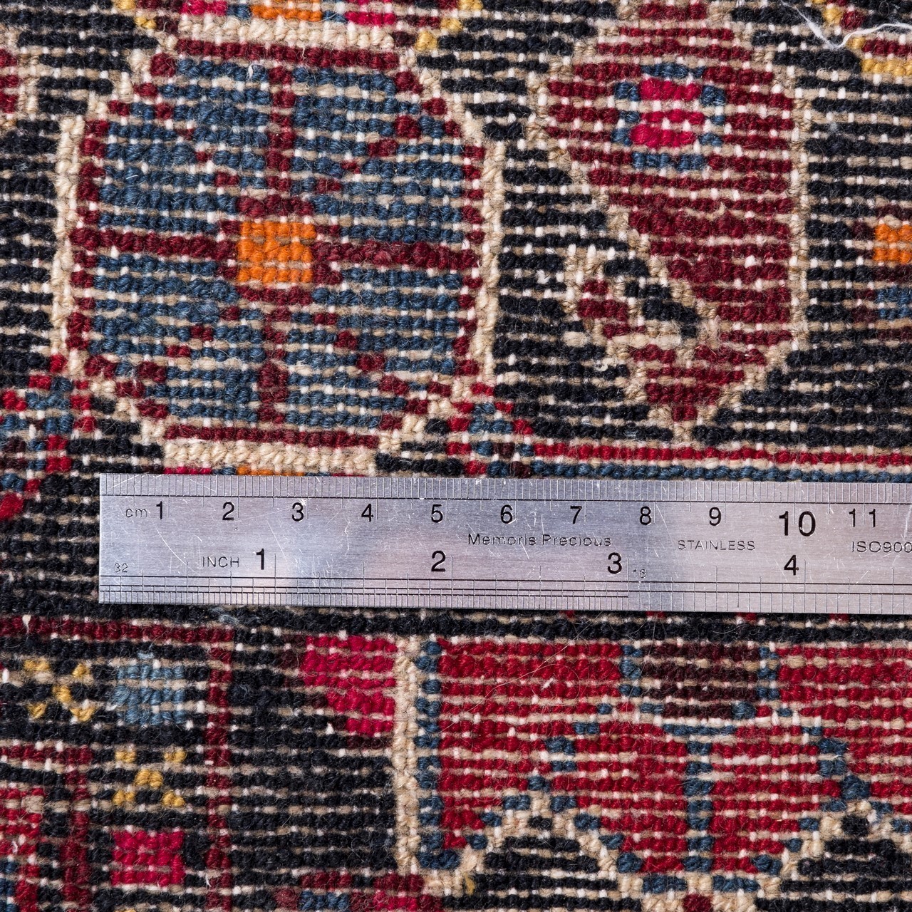 فرش دستبافت قدیمی طول چهار متری همدان کد 102233