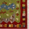 Персидский габбе ручной работы Fars Код 171535 - 101 × 146