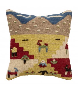 Handmade Kilim Gabbeh Cushion Ref 215018