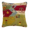 Coussin Kilim Gabbeh fait à la main Réf ID 215024