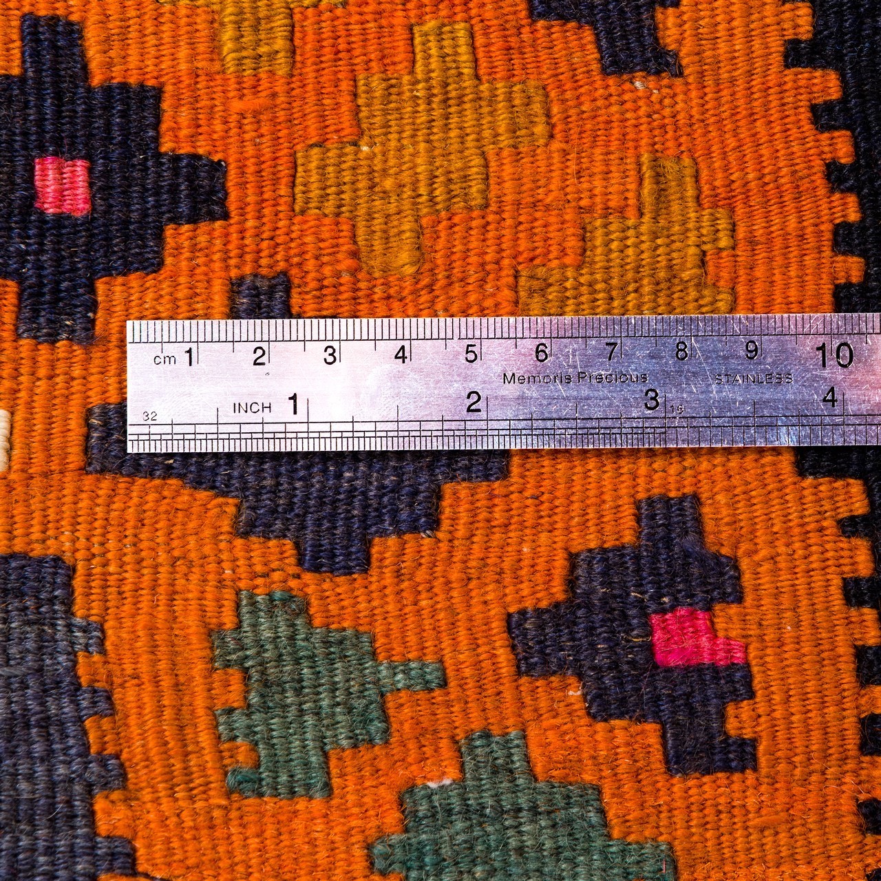 گلیم دستباف قدیمی شش متری قشقایی کد 102238