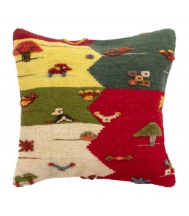 Handmade Kilim Gabbeh Cushion Ref 215033