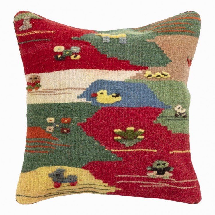 Handmade Kilim Gabbeh Cushion Ref 215035