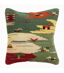 Handmade Kilim Gabbeh Cushion Ref 215037