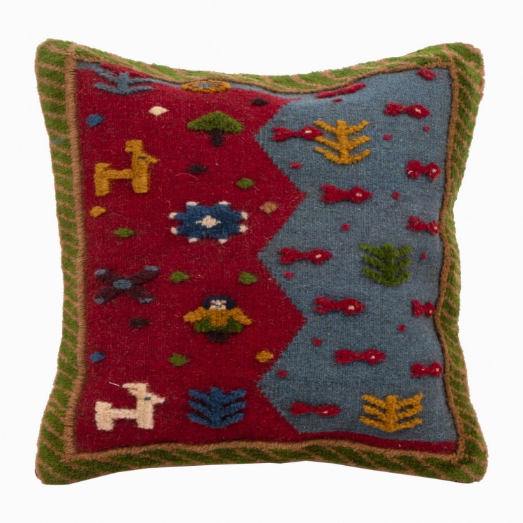 Handmade Kilim Gabbeh Cushion Ref 215039