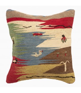 Handmade Kilim Gabbeh Cushion Ref 215043