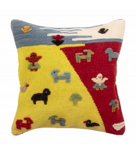 Handmade Kilim Gabbeh Cushion Ref 215056