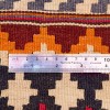 گلیم دستباف قدیمی چهار متری قشقایی کد 102242