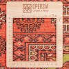 Tappeto persiano turkmeno annodato a mano codice 141074 - 132 × 199