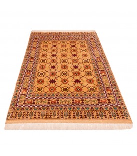 イランの手作りカーペット トルクメン 番号 141085 - 136 × 196