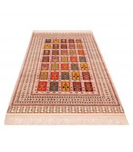 فرش دستباف دو و نیم متری ترکمن کد 141087