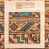 Tappeto persiano turkmeno annodato a mano codice 141090 - 132 × 200