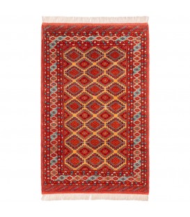 Handgeknüpfter Turkmenen Teppich. Ziffer 141092