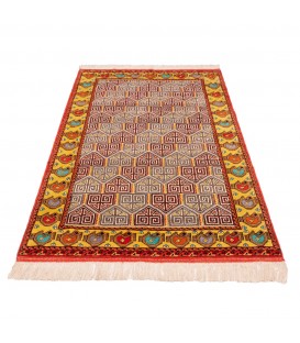 Handgeknüpfter Turkmenen Teppich. Ziffer 141093