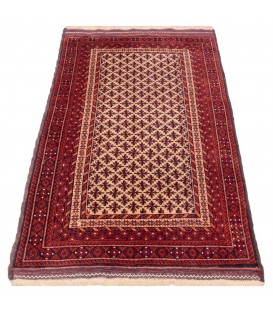 イランの手作りカーペット バルーチ 番号 141107 - 100 × 166