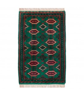 イランの手作りカーペット トルクメン 番号 141110 - 98 × 149