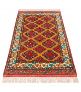 Handgeknüpfter Turkmenen Teppich. Ziffer 141111