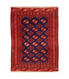 イランの手作りカーペット トルクメン 番号 141112 - 127 × 167
