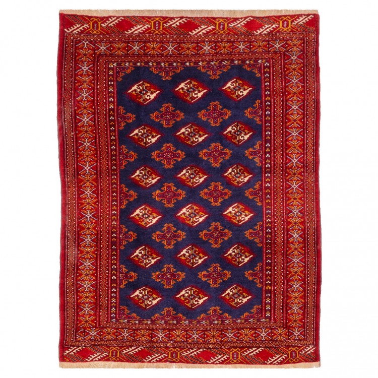 Handgeknüpfter Turkmenen Teppich. Ziffer 141112