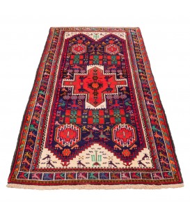 イランの手作りカーペット バルーチ 番号 141113 - 108 × 192