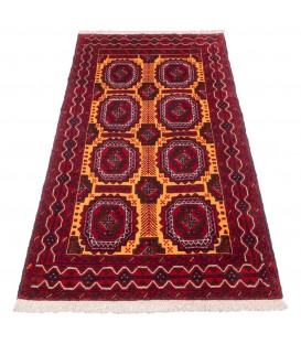 イランの手作りカーペット バルーチ 番号 141116 - 95 × 174