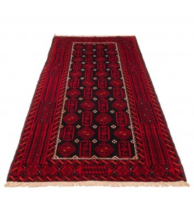 イランの手作りカーペット バルーチ 番号 141118 - 110 × 210