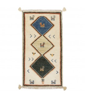 Персидский габбе ручной работы Fars Код 171587 - 77 × 142