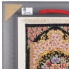 Tableau tapis persan Qom fait main Réf ID 902019